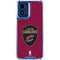 NBA Cleveland Cavaliers Distressed Moto G 5G (2024) Clear Case